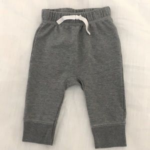 3-6 Month Grey Baby Joggers